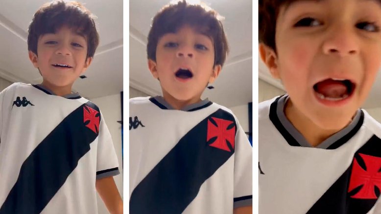 Filho de jogador do Palmeiras. Foto: Reprodução Instagram