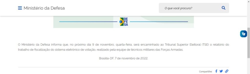 Forças Armadas anunciam relatório de fiscalização das urnas, fazem suspense e aumentam tensão no País