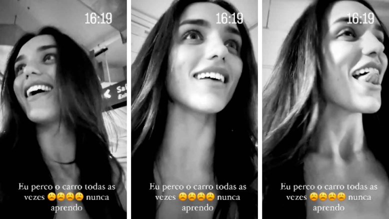 VÍDEO: Rafa Kalimann passa perrengue em estacionamento. Foto: Reprodução Instagram