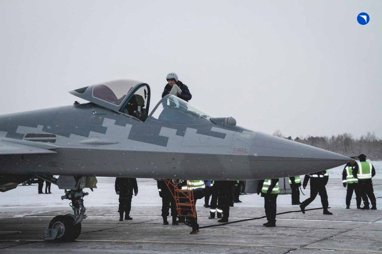 VÍDEO: Fabricante russo entrega novas unidades do caça Su-57 de quinta geração 6 Sukhoi Su-57. Foto: Reprodução Twitter
