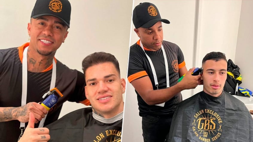 Tapa no visual! Jogadores da Seleção cortam o cabelo antes de viagem para o  Catar; fotos, seleção brasileira