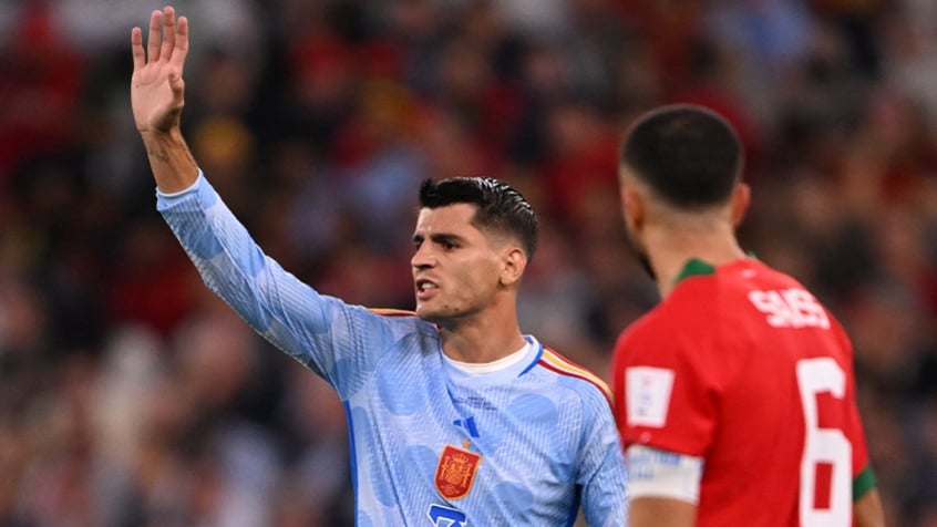 Morata lamenta eliminação da Espanha na Copa do Mundo: 'Demos tudo para tentar fazer nosso país feliz'