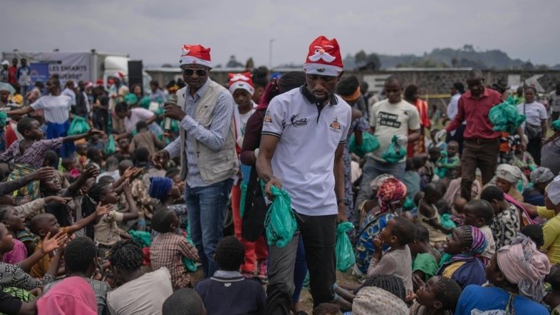 Deslocados da República Democrática do Congo têm pouco a celebrar neste Natal