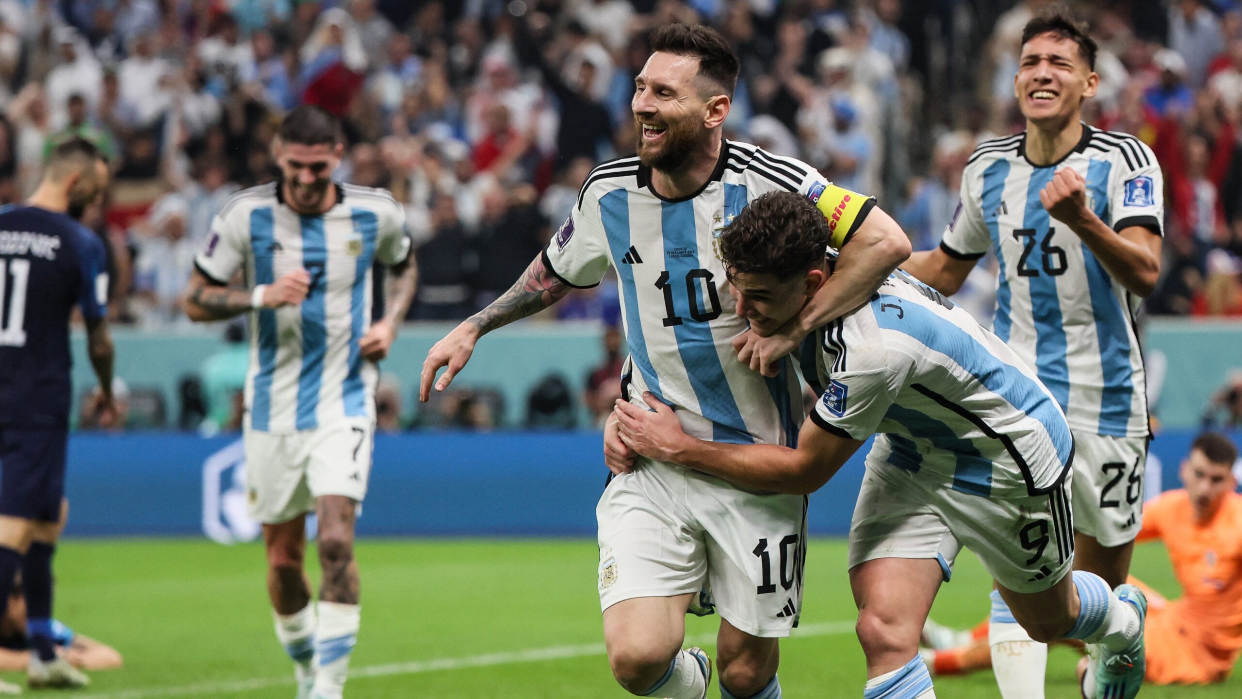 Argentina despacha a Croácia com facilidade e está na final da Copa do Mundo