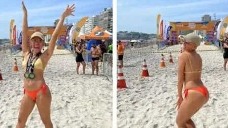 Bruna Linzmeyer exibe pelos na virilha em foto e internautas reagem