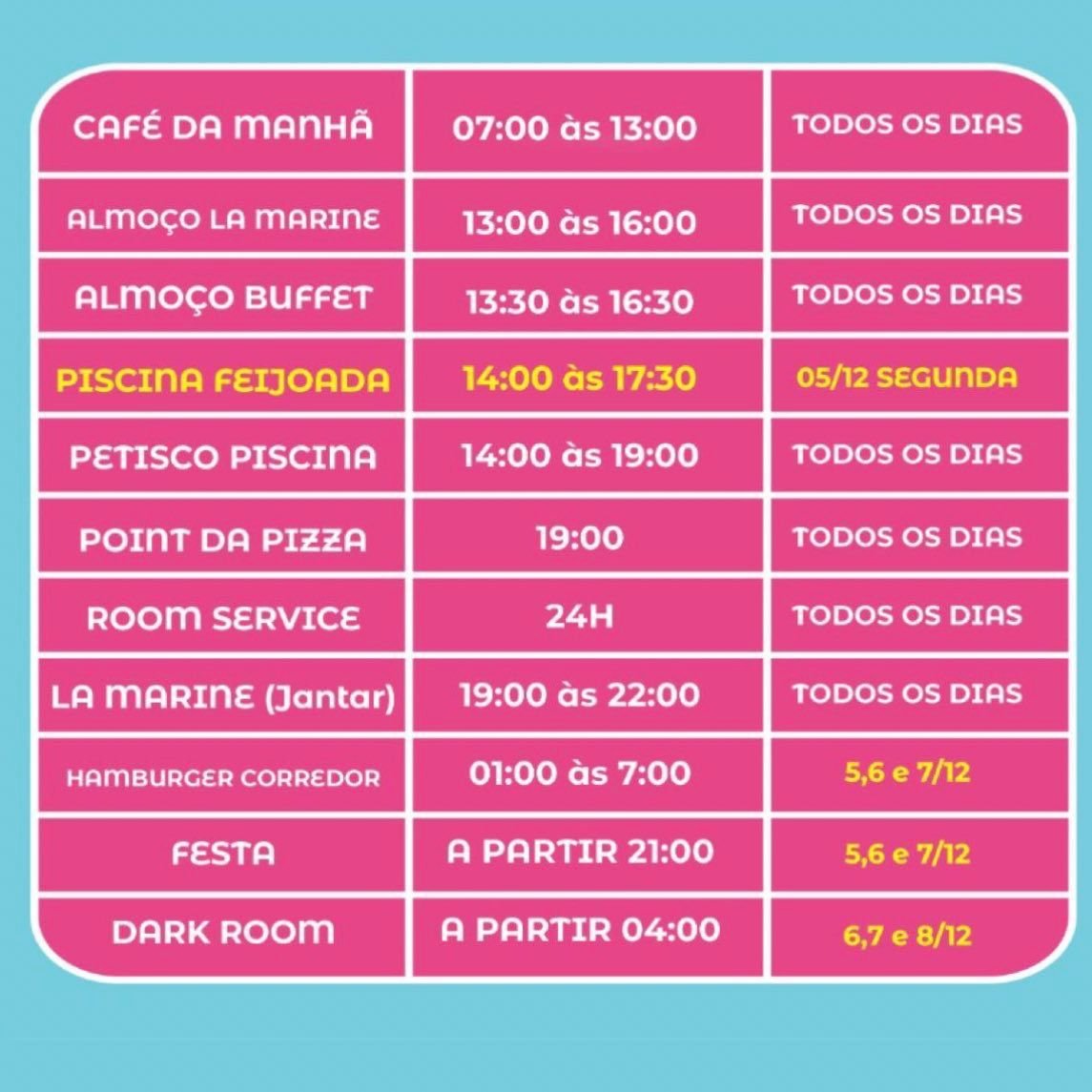 Farofa da Gkay: confira o cronograma do evento 4 Farofa da Gkay: confira o cronograma do evento