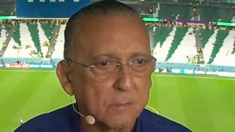 William Bonner homenageia Galvão Bueno após eliminação do Brasil na Copa do Mundo