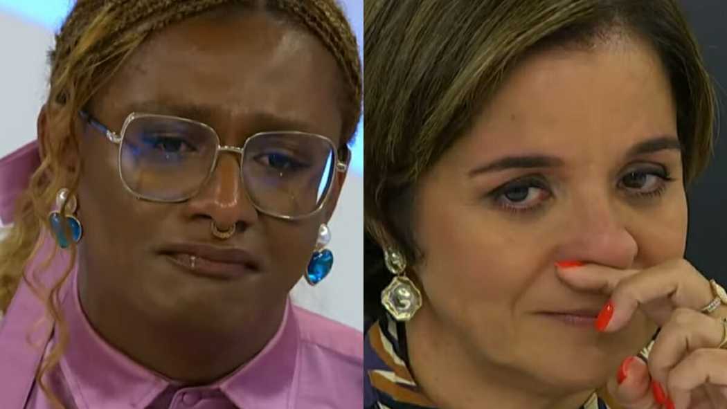 Vídeo: Vera Magalhães cai no choro durante entrevista com Liniker