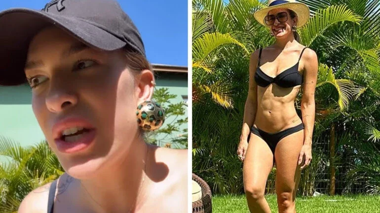 Lore Improta nega gravidez após foto de biquíni: ‘Vou seguir comendo’