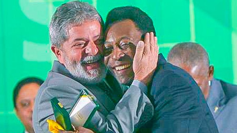 Lula presta homenagem a Pelé: ‘Nunca houve um camisa 10 como ele’