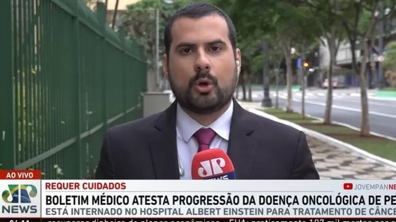 Repórter da Joven Pan comete gafe ao dizer que Pelé teve 'câncer no colo do útero'