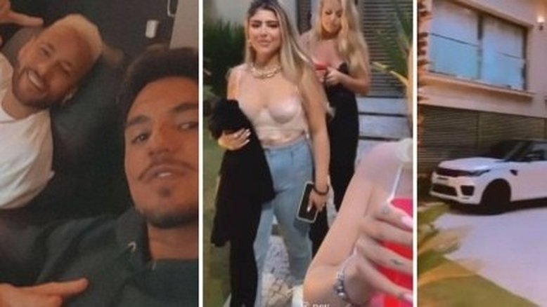 Fotos de festa de Neymar pós-Copa caem na web