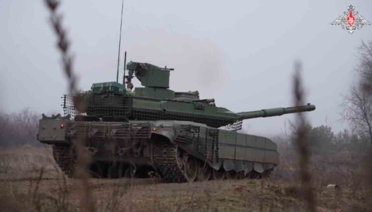 Vídeo: treinamento das tripulações do Tanque T-90M atualizados na guerra da Ucrânia 5 T-90M. Foto: Reprodução