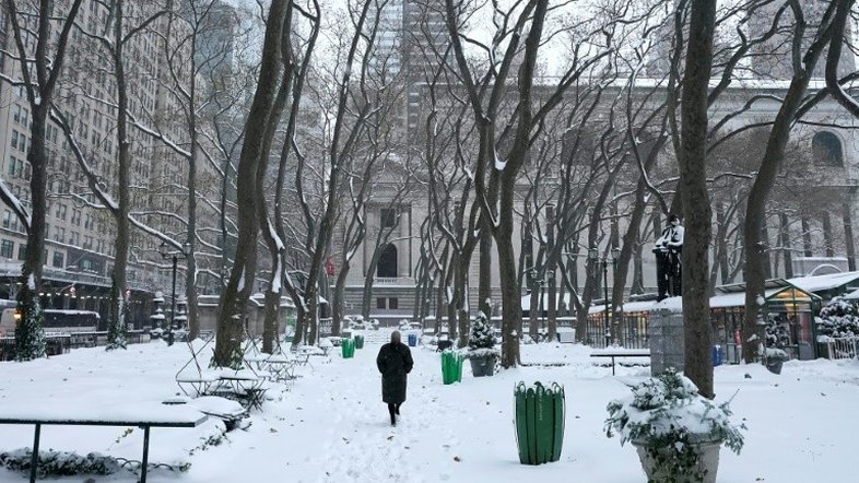 'Quando vai nevar?', perguntam-se os nova-iorquinos