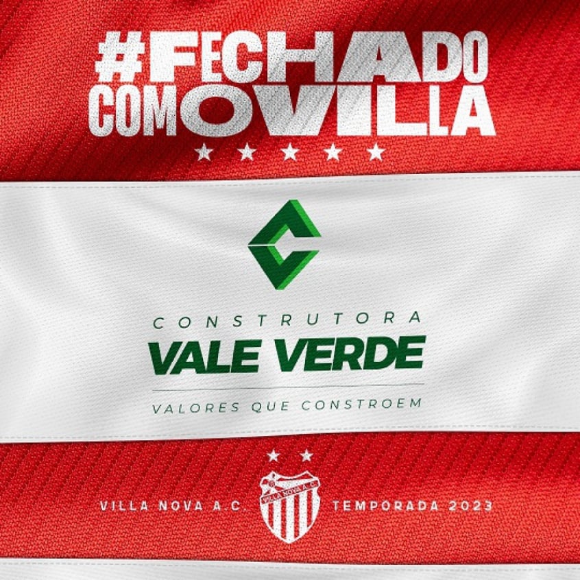 Villa Nova e Construtora Vale Verde se unem para a disputa do Mineiro 2023