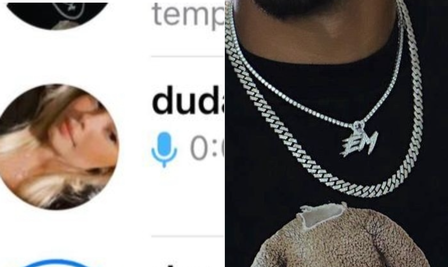 Affair de Militão, estudante de 21 anos deixa conversa com o jogador escapar