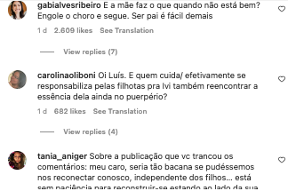 Ator da Globo termina casamento e deixa filha de 4 meses: ‘Não lembro a última vez que li um livro’
