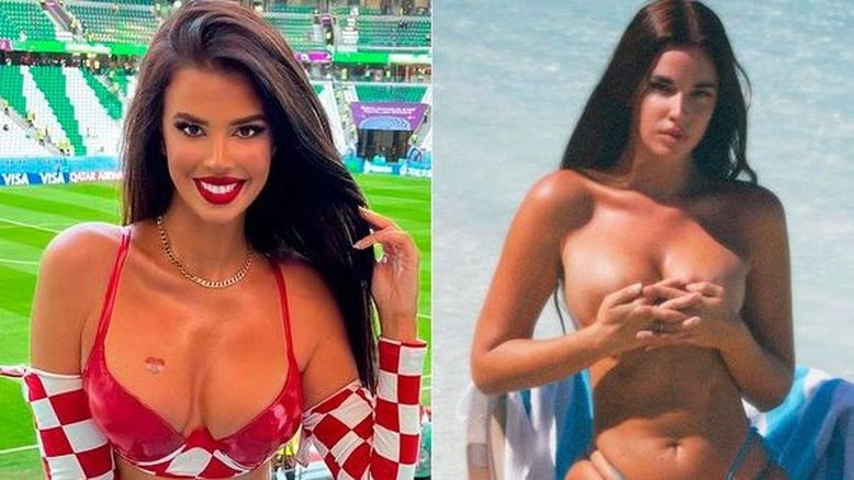 Musa croata da Copa provoca seguidores com foto de topless