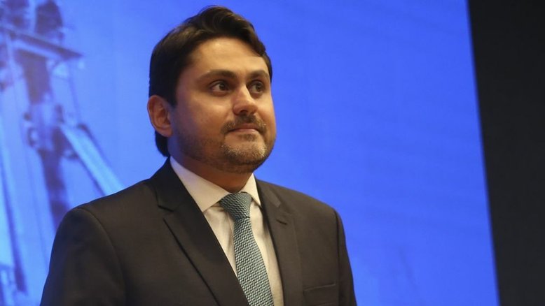 O ministro das Comunicações, Juscelino Filho