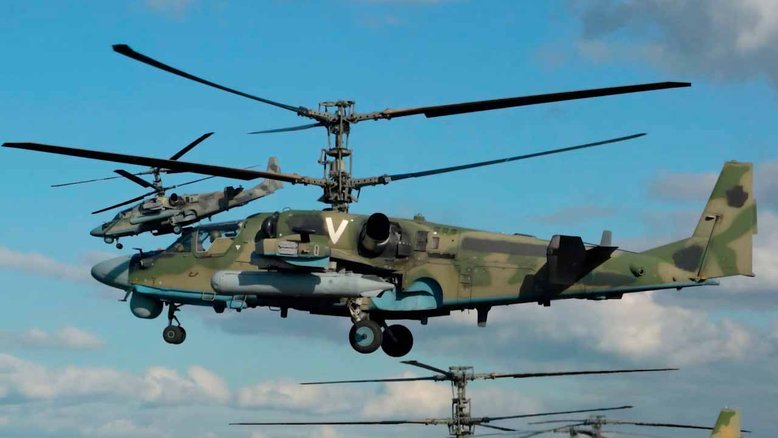 Kamov Ka-52. Foto: Ministério da Defesa da Federação Russa
