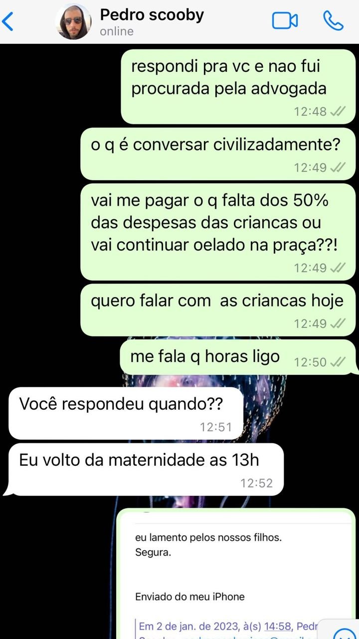 Luana Piovani expõe mensagens com Pedro Scooby: ‘Todo mundo vai saber quem você é’