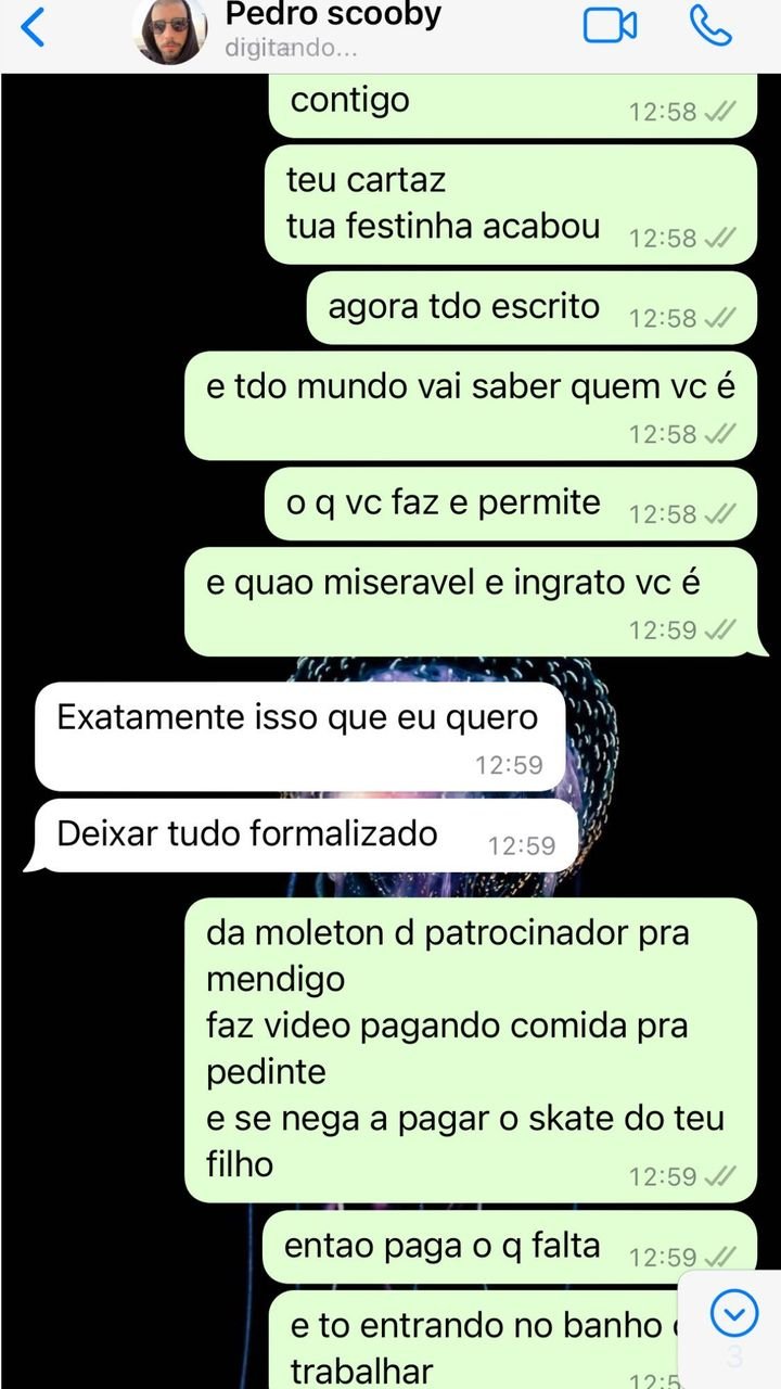 Luana Piovani expõe mensagens com Pedro Scooby: ‘Todo mundo vai saber quem você é’