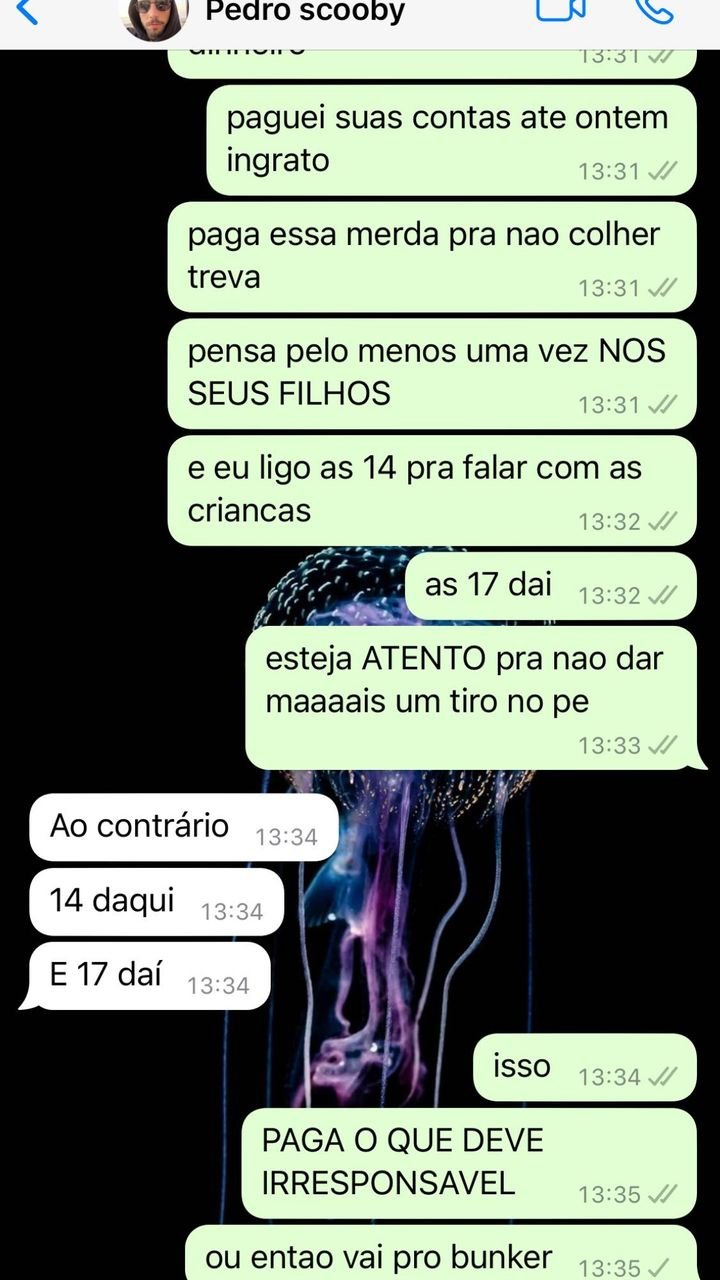 Luana Piovani expõe mensagens com Pedro Scooby: ‘Todo mundo vai saber quem você é’