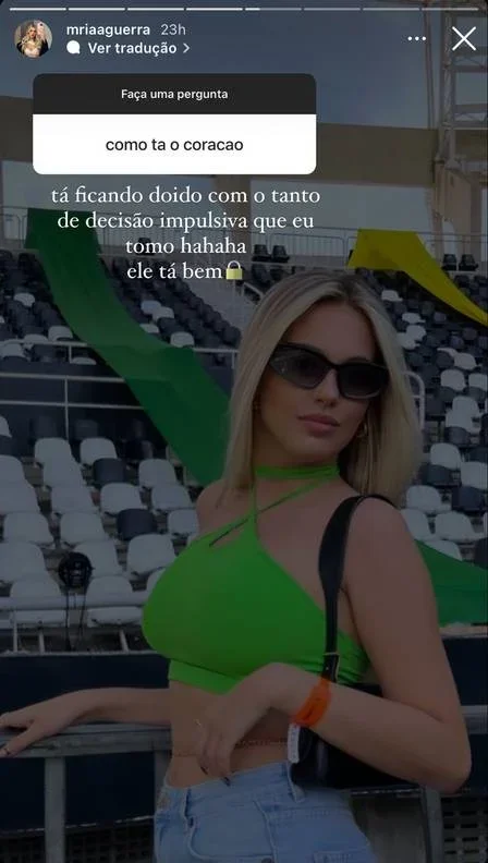 Quem é Maria Guerra, estudante de 21 anos e novo affair de Éder Militão 4 Quem é Maria Guerra, estudante de 21 anos e novo affair de Éder Militão