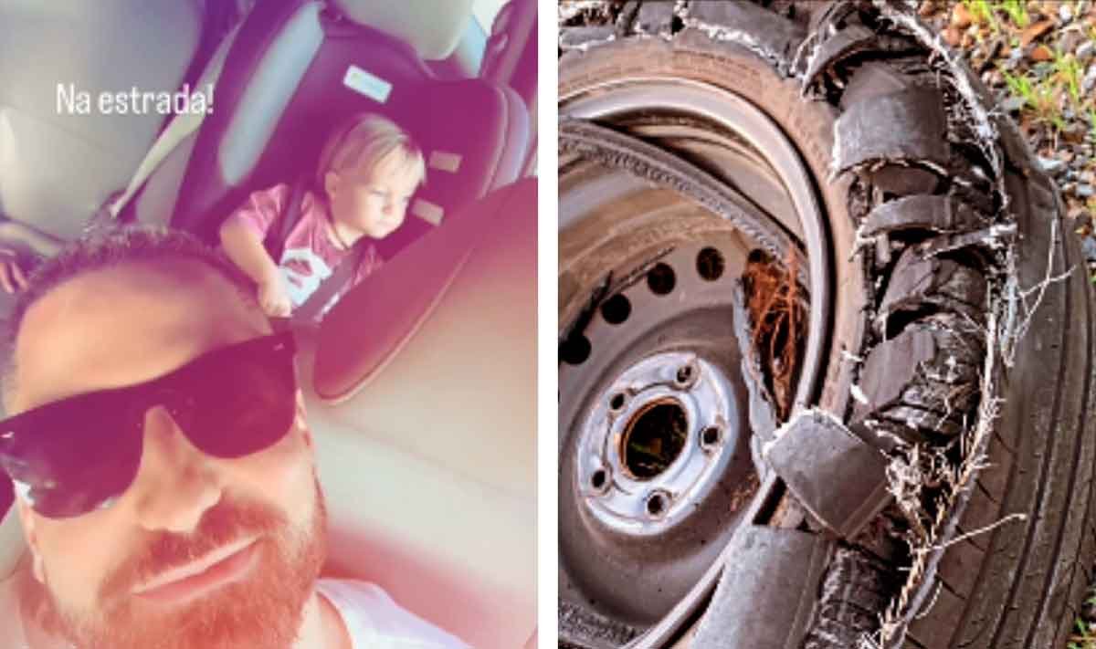 Thales Bretas passa por grande susto em viagem com os gêmeos 3 Thales Bretas passa por grande susto em viagem com os gêmeos. Foto: Reprodução Instagram