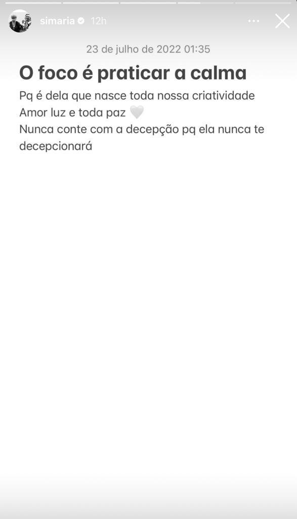 Ping-pong de indiretas: Relembre momentos em que Simaria e Simone se alfinetaram nas redes sociais 7 Ping-pong de indiretas: Relembre momentos em que Simaria e Simone se alfinetaram nas redes sociais