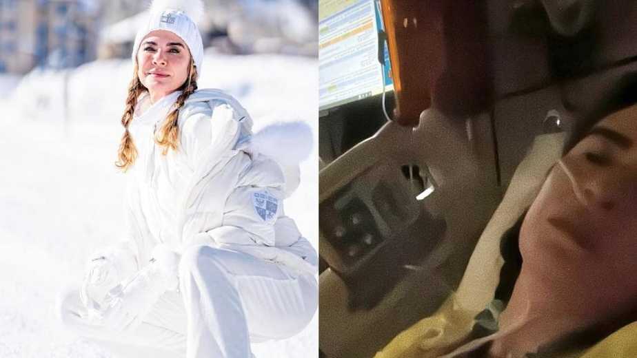 Luciana Gimenez sofre acidente de esqui e passa por cirurgia: 'Fraturas em quatro lugares'