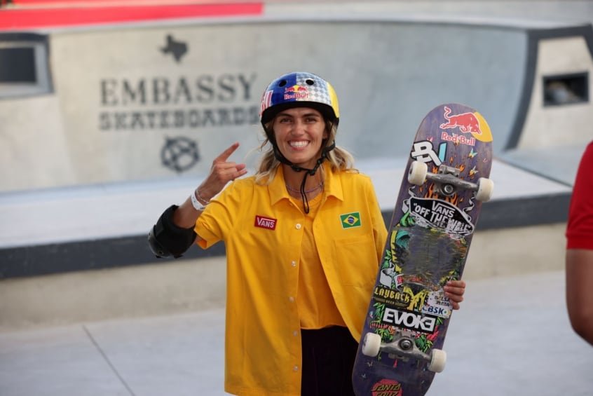 Skate Park Yndiara Asp é a única brasileira no Top 10 do ranking