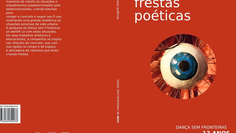 Capa do livro Frestas Poéticas