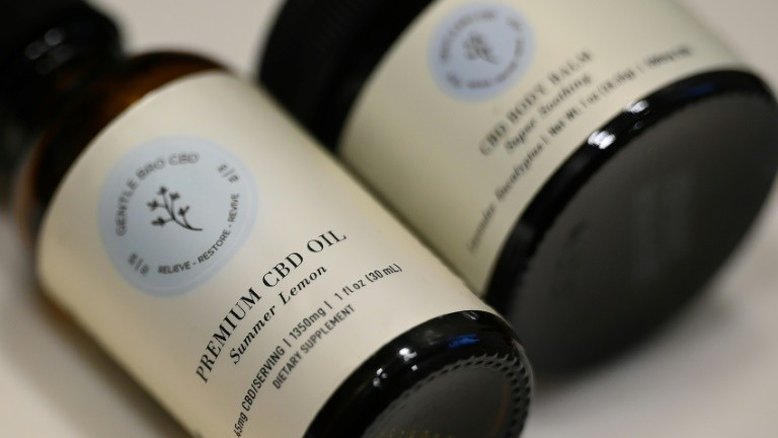 Produtos de canabidiol em Hong Kong - AFP