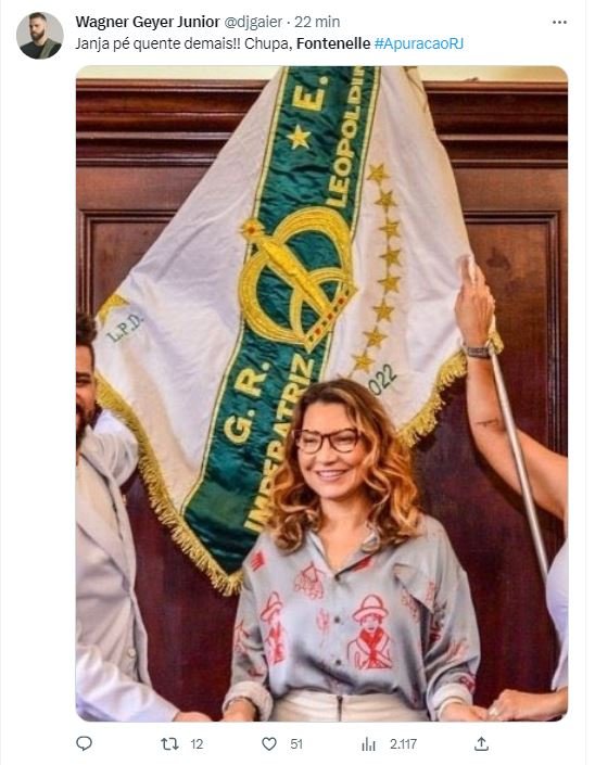Imperatriz campeã: Desdém de Fontenelle com Janja e com escola de samba causa piadas na internet; entenda
