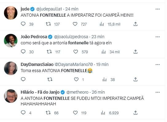 Imperatriz campeã: Desdém de Fontenelle com Janja e com escola de samba causa piadas na internet; entenda