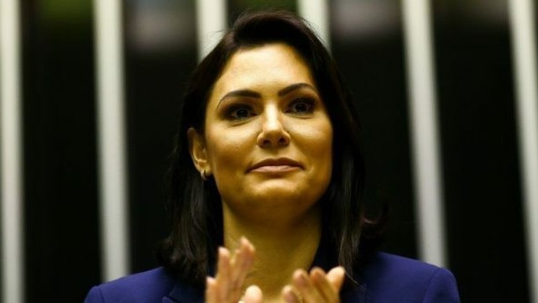 A ex-primeira-dama, Michelle Bolsonaro