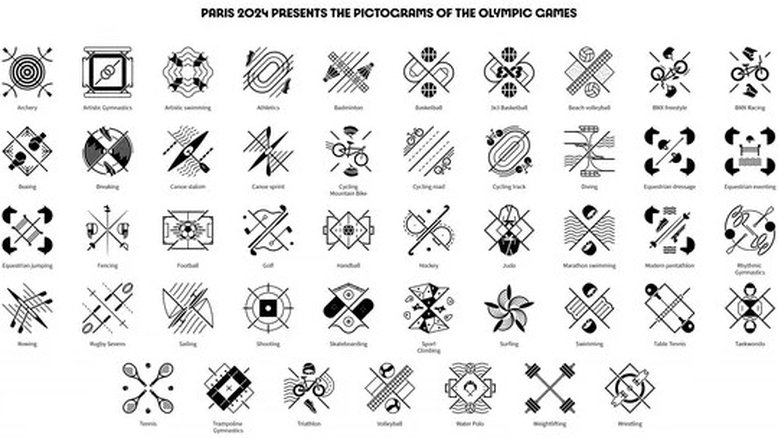 Paris-2024 revela identidade visual e pictogramas da Olimpíada e Paralimpíada