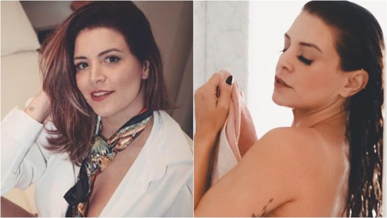 Ex-Chiquititas Renata Del Bianco surpreende web com foto provocante: 'Clima de carnaval'