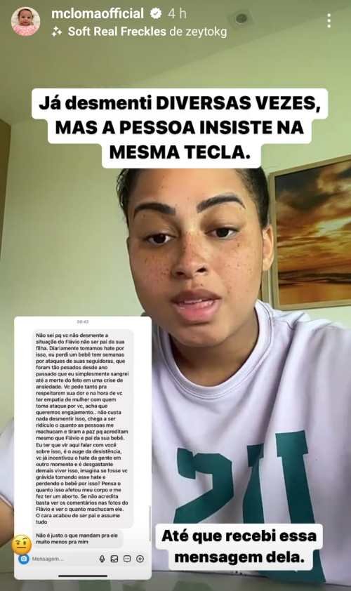 Ste Viegas diz que sofreu aborto após ataques de fãs de MC Loma; funkeira nega