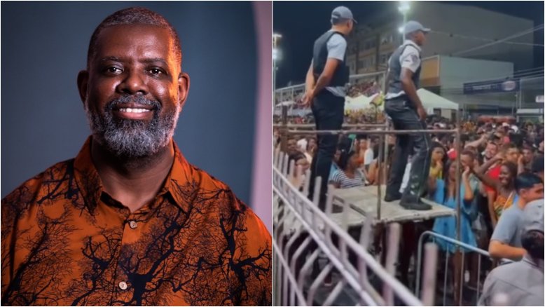 Segurança viraliza com dancinha ao som de Péricles no Carnaval: 'Não ia conseguir trabalhar'