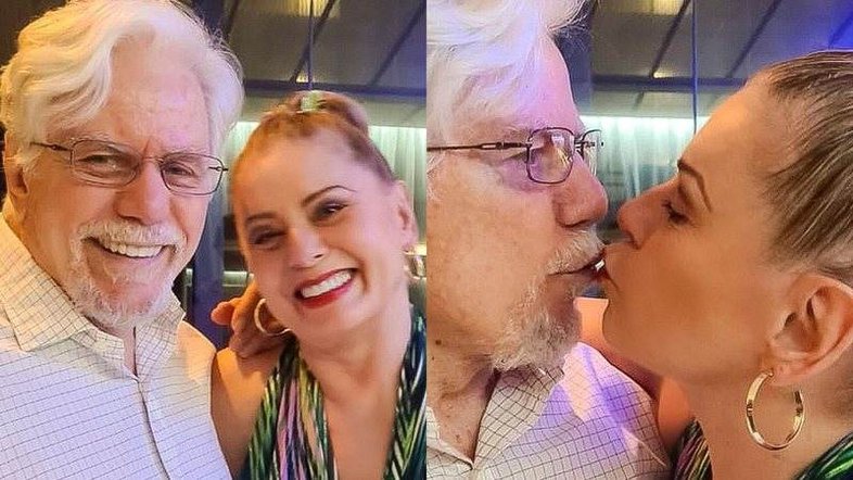 'Juntos de novo?': Vera Fischer mostra encontro com Reginaldo Faria