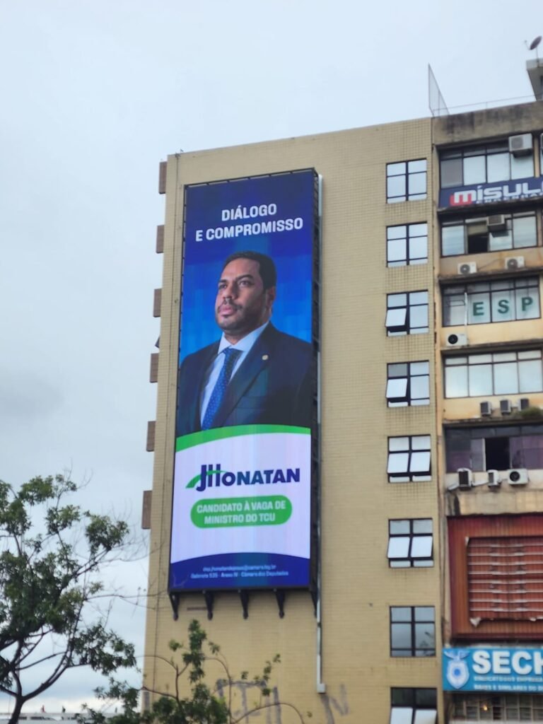 Jhonathan de Jesus, candidato ao TCU