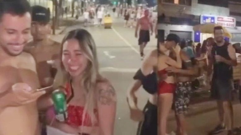 Jovem vende beijos no Carnaval e médico alerta para doença