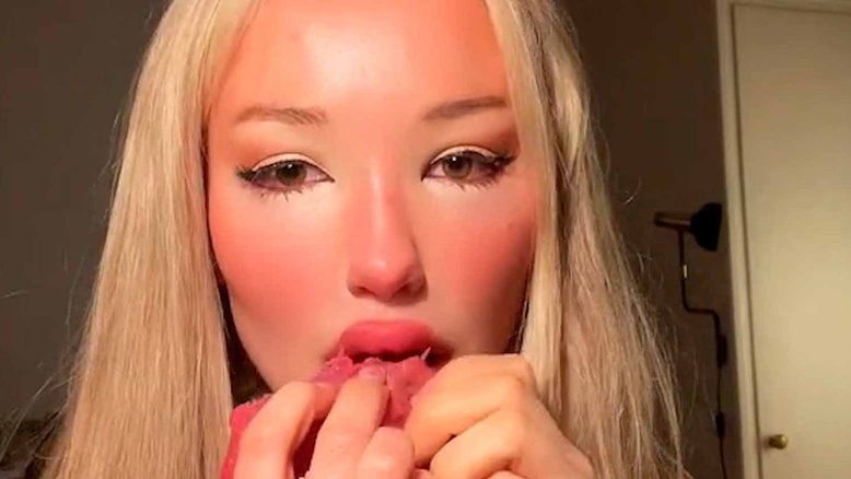 Mimi Graff. Fotos e vídeos: reprodução tiktok @feralfraulein