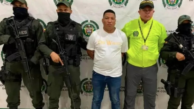 Reprodução/Polícia Nacional da Colômbia
