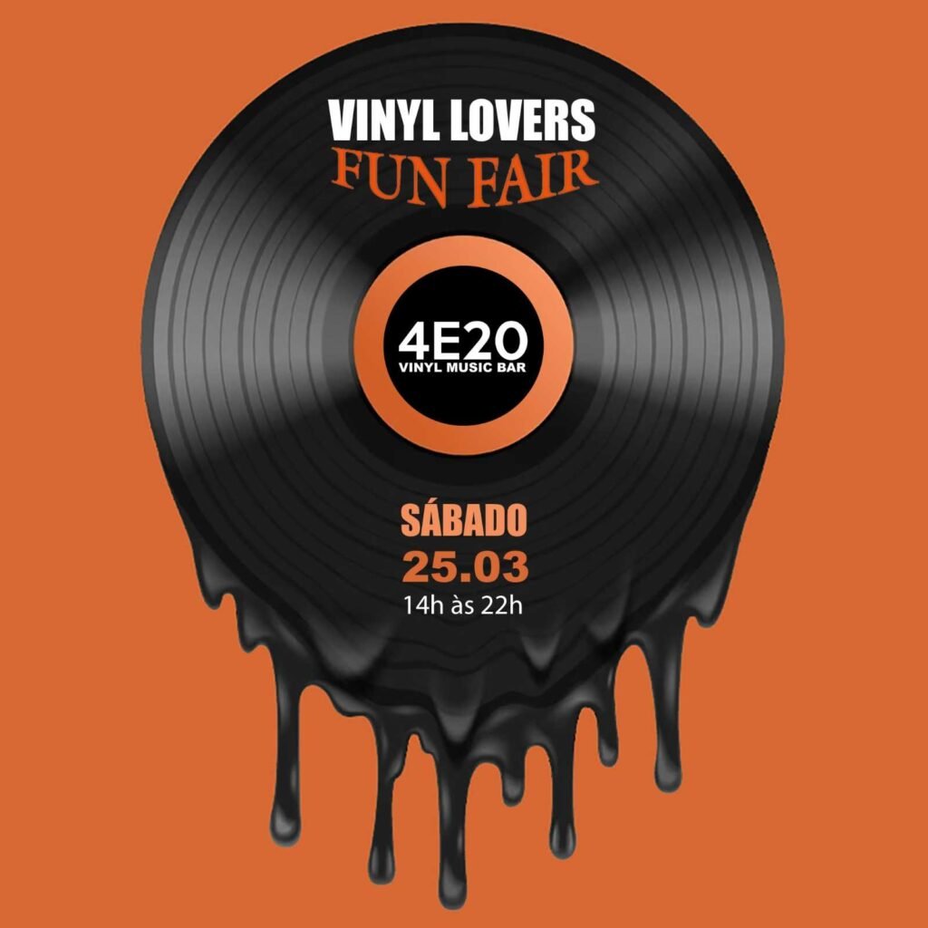 SP: Bar na Barra Funda promove feira de discos de vinil no próximo sábado, dia 25 2 4E20 Vinyl Music Bar