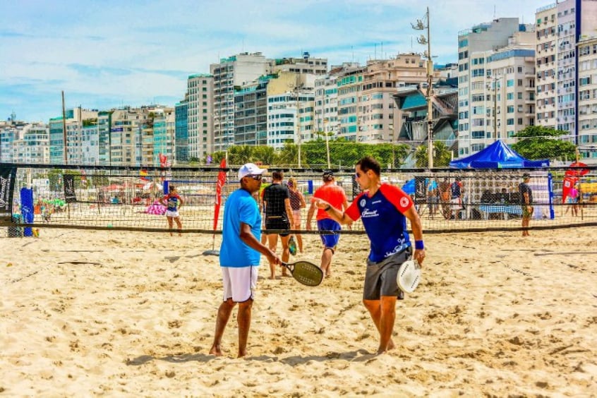 2ª etapa do Circuito RJ de Beach Tennis na Praia de Copacabana termina inscrições nesta sexta-feira