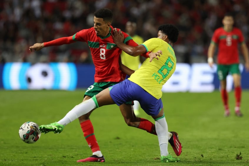 Andrey Santos avalia sua estreia pela Seleção Brasileira e rasga elogios para Casemiro