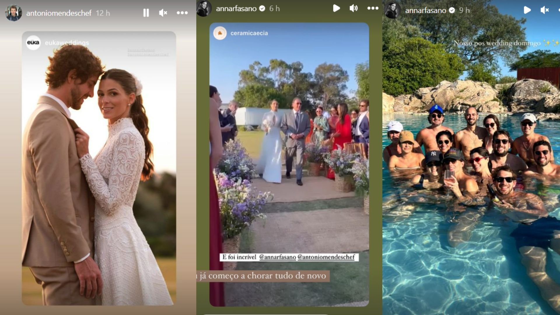 Herdeira de hotéis de luxo, Anna Fasano comemora casamento com megafesta em Punta del Este 4 Herdeira de hotéis de luxo, Anna Fasano comemora casamento com megafesta em Punta del Este